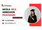 Akola MCA Admission Procedure