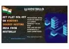 Get Flat 50% Off On Windows Shared Hosting India from Hostbillo
