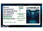 Get an Exceptional Discount Of Flat 50% Off With Hostbillo's Dedicated Hosting India