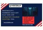 Hostbillo's Summer Sale - Get Flat 50% off Windows Shared Hosting USA 