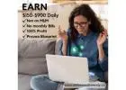 $150-$900 Daily: Work remotely!
