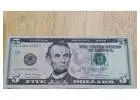 Fake FIver Dollar Bill for Sale