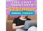 Live Chat Jobs: Hiring Now!