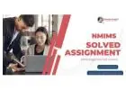 Excel Academically with Solved Project: Your NMIMS Assignment Solution