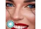 The Followlens Contact Lenses Create Realistic Blue Eyes