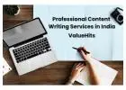 Professional Content Writing Services in India - ValueHits
