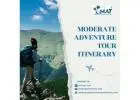 Moderate Adventure tour itinerary
