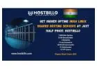 Get Higher Uptime India Linux Shared Hosting Servers at just Half Price: Hostbillo