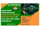 Grab High-Performance Dedicated Server Hosting India at Flat 50% off From Hostbillo