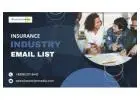 How is the accuracy of Avention Media's Insurance Industry Email List assured?