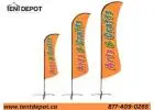 Feather Flags In Canada For Dynamic Advertising