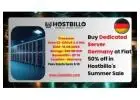 Buy Dedicated Server Germany at Flat 50% off in Hostbillo's Summer Sale