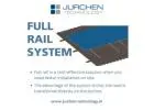 Jurchen Technology Aluminum Solar Full Rail System: Efficient, Cost-Effective Installation.
