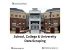 School, College & University Data Scraping