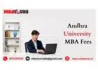Andhra University MBA Fees