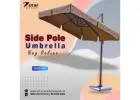 Side Pole Umbrella Buy Online for Outdoor Space