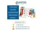 "Enhance talent acquisition strategies today with Maatrom"