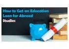 government loan for study abroad