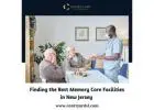Finding the Best Memory Care Facilities in New Jersey