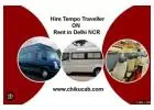 12 seater tempo travellers on rent in Delhi