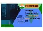 Hostbillo Summer Sale: Get VPS Server India at Flat 50% Off