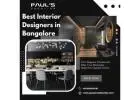 Best Home Interior Design Company in Bangalore