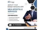 Get MEA Apostille Services In Kochi