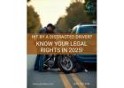 Hit by a Distracted Driver? Know Your Legal Rights in 2025!