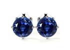 Buy Natural Blue Sapphire Earrings Studs