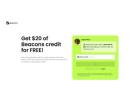 Get $20 of Beacons credit for FREE! 