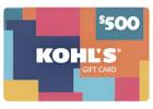 Get a $500 Kohl's Gift Card