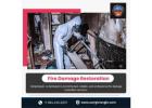 Fire damage restoration service Cary