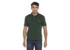 Men's Solid Regular Fit Polo