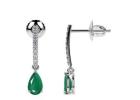 Shop Real Emerald Stud Earrings