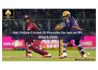 Florence Book is The Best Online Cricket ID Provider for bet on IPL Match 2025