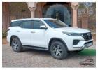 fortuner rent per day in jaipur