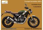 Triumph Scrambler 400 Classic Style Adventure-Ready Performance.