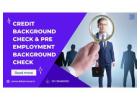 Best Pre employment background check company