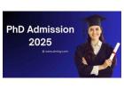 PhD Admission 2025: Key Details and Process 