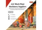 AAC Block Plant Machinery Suppliers | +91 76759 89961 | Buildmate