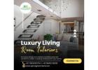 Luxury Living Room Interiors in Bangalore