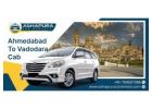 Ahmedabad to Vadodara Taxi Service