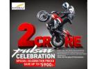 Pulsar 2 Crore Celebration – Get Up to ₹5,900 Off on the Pulsar N160!