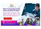 Explore Best C language home tutor services in Delhi today