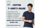 Custom T-Shirts Online – Design Your Style with Blanca Tees