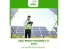 Efficient Solar Panel Installation in Delhi by Rishika Kraft Solar