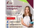 Best MBA colleges in Bangalore