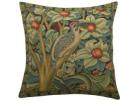 Elegant William Morris Woodpecker Tapestry Pillow Cover
