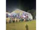 Transparent German Hanger Tent on Rent: Book Your Elegant Tent Today