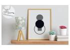 Curved Floating Shelves with Natural Elegance